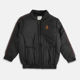 Pantaloons Junior Boys Black Puffer Jacket-picture-43