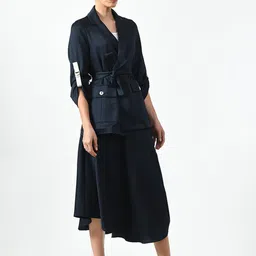 OFFICE & YOU Women Longline Tailored Jacket-picture-10
