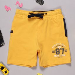 3PIN Boys Typography Printed Cotton Shorts-picture-21
