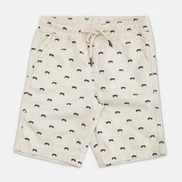 Pantaloons Junior Boys Beige Conversational Printed Shorts-image-39