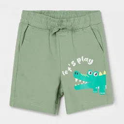 Juniors by Lifestyle Boys Graphic Printed Regular Fit Cotton Shorts-picture-28