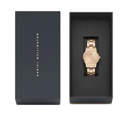 Daniel Wellington Iconic Link Unitone Women Dial Rose-Gold 28mm Watch - DW00100401-image-62