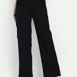 Next One Women Smart Wide Leg High-Rise Clean Look Stretchable Jeans-picture-25