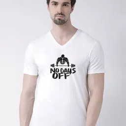 Friskers Typography Printed V-Neck T-shirt-picture-18