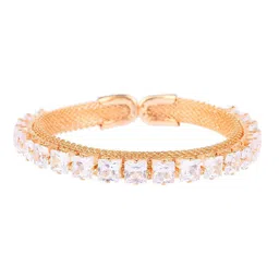 Efulgenz Women Crystals Gold-Plated Wraparound Bracelet-picture-39