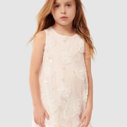 Forever New Girls Floral Embellished Sequined Mini Dress-image-74