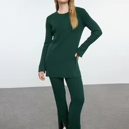 Trendyol Ribbed Top & Trouser Co-Ords image 1