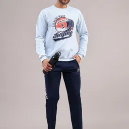 LIMEROAD Men Printed Sweatshirt image 2