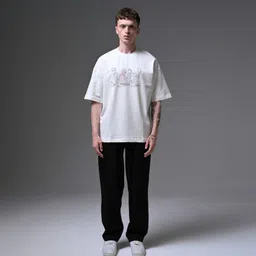 Stitchmeashirt Men Activchill Graphic Printed Round Neck Pure Cotton Relaxed Fit T-shirt-image-35