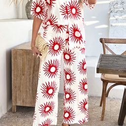 JC Mode Printed Shirt With Trousers Co-Ords-picture-43