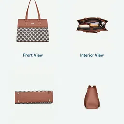 ZOUK Women Ethnic Motifs Printed Structured Shoulder Bag image 3