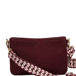 Joon Blu Women Solid Structured Embellished Sling Bag image 2