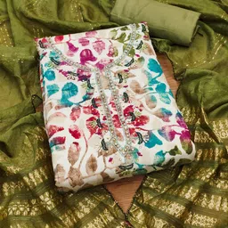 MANVAA Embellished Unstitched Dress Material-image-72