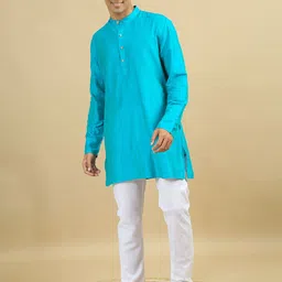 TATTVA Men Thread Work Anarkali Kurta-picture-17