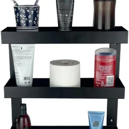 go hooked 3-Tier Bathroom Storage Shelf Rack Pantry Organizer image 5