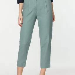 Marks & Spencer Women High-Rise Trousers-picture-30