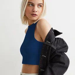 BAESD Pack Of 2 Ribbed Tank Crop Top image 3