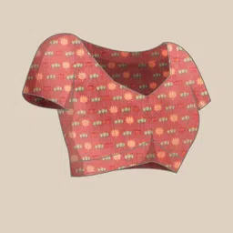 KALINI Pink Printed Cotton Blend Sarees image 2