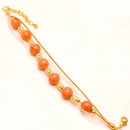 SANAA CREATIONS Unisex Artificial Stones Studded Antique Wraparound Bracelet-picture-27