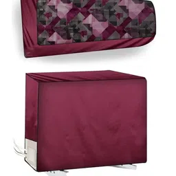 The Furnishing Tree Maroon Plastic Air Conditioner Cover-picture-39