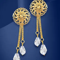 VIVASTRI Women Gold-Plated Alloy Earrings-picture-26