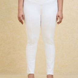20Dresses Women Off White Skinny Fit High Waist Jeggings-picture-31