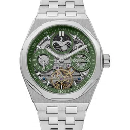 Ingersoll Men Skeleton Dial & Stainless Steel Analogue Automatic Watch I12905-picture-23