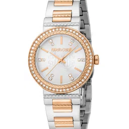 Roberto Cavalli Women Embellished Bracelet Style Straps Analogue Watch RC5L098M0075-picture-20