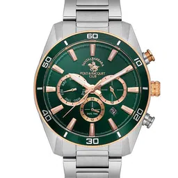 SANTA BARBARA POLO & RACQUET CLUB Men Dial & Stainless Steel Bracelet Style Straps Analogue Watch-picture-35