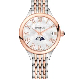 Balmain Women Brass Mother of Pearl Dial & Stainless Steel Bracelet Style Straps Digital Watch B49183382-picture-27