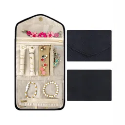 HOUSE OF QUIRK Black Set of 1 Regular Jewellery Organiser Organisers-picture-5