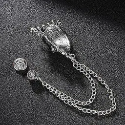 SYGA Men Animal Lion Head Corsage Suit Lapel Pin Brooch-image-70