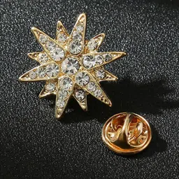 SYGA Men Artificial Stones Brooch-picture-12