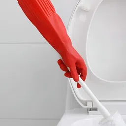 RBGIIT Red Long Sleeves Cleaning Rubber Gloves-picture-42