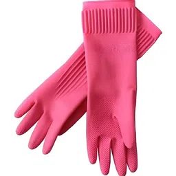 RBGIIT Pink 2 Pieces Cleaning Gloves-picture-48