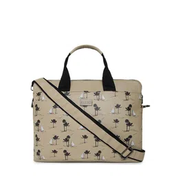 KLEIO Unisex Printed Laptop Handheld Bag image 1