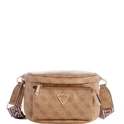GUESS Brand Logo Printed Structured Sling Bag-picture-44