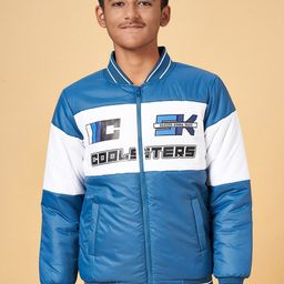 Coolsters by Pantaloons Boys Typography Printed Stand Collar Bomber Jacket-picture-33