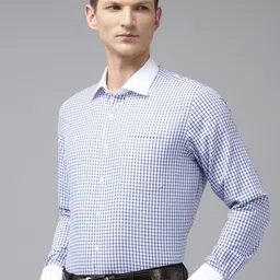 Van Heusen Slim Fit Checked Formal Shirt-picture-30