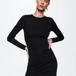 MANGO Sustainable Bodycon Mini Dress-picture-39