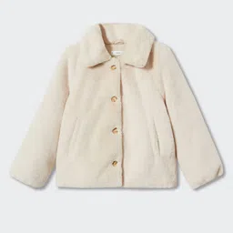 Mango Kids Girls Faux Fur Overcoat-image-43