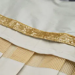 Ethnovog GreyGold-Toned Sequinned Ready to Wear LehengaBlouse With Dupatta image 5