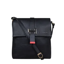CALFNERO Men Black Messenger Bag-picture-18