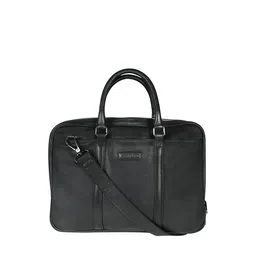 CALFNERO Men Black Messenger Bag-picture-11