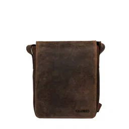 CALFNERO Men Brown Messenger Bag-picture-27