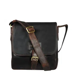 CALFNERO Men Brown Messenger Bag-picture-26
