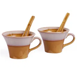 vareesha (Set of 2) 250 ML Ceramic Soup Bowls image 2