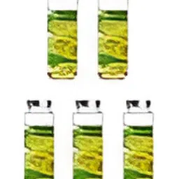 tyche enterprises Transparent 5 Pcs Glass Solid Water Bottle 750 ml-image-12