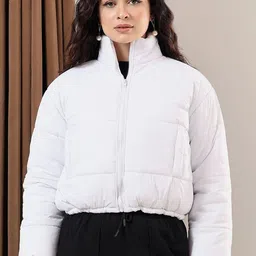 Kotty Women Insulator Crop Puffer Jacket-image-86