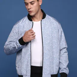 SHOWOFF Men Windcheater Bomber Jacket image 5